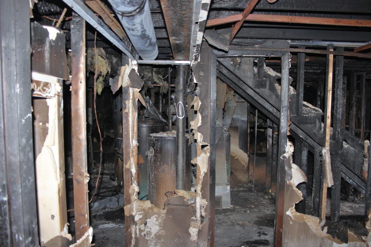 Fire damage